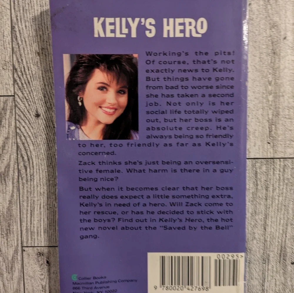 Saved by the Bell Book - Kelly's Hero